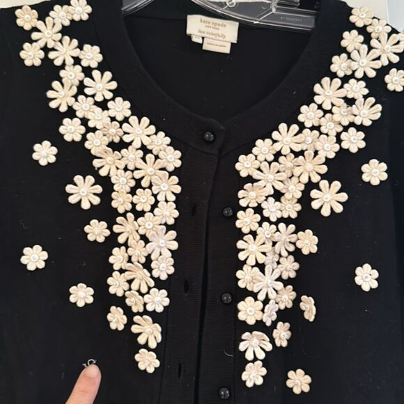 Kate spade flower cardigan - Picture 2 of 3